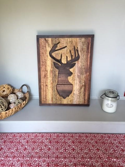 Deer Art Cut out