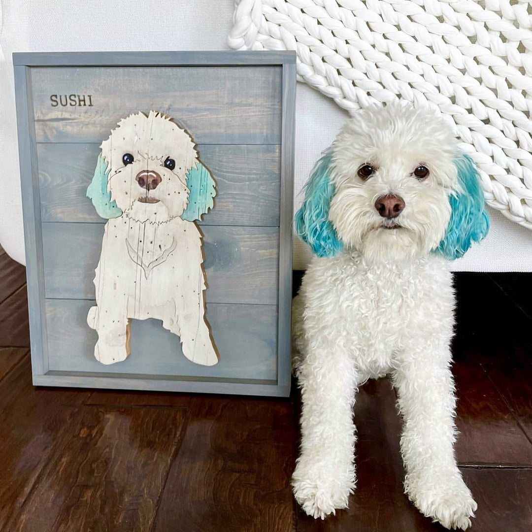 Custom Pet Portrait – Hagen And Oats